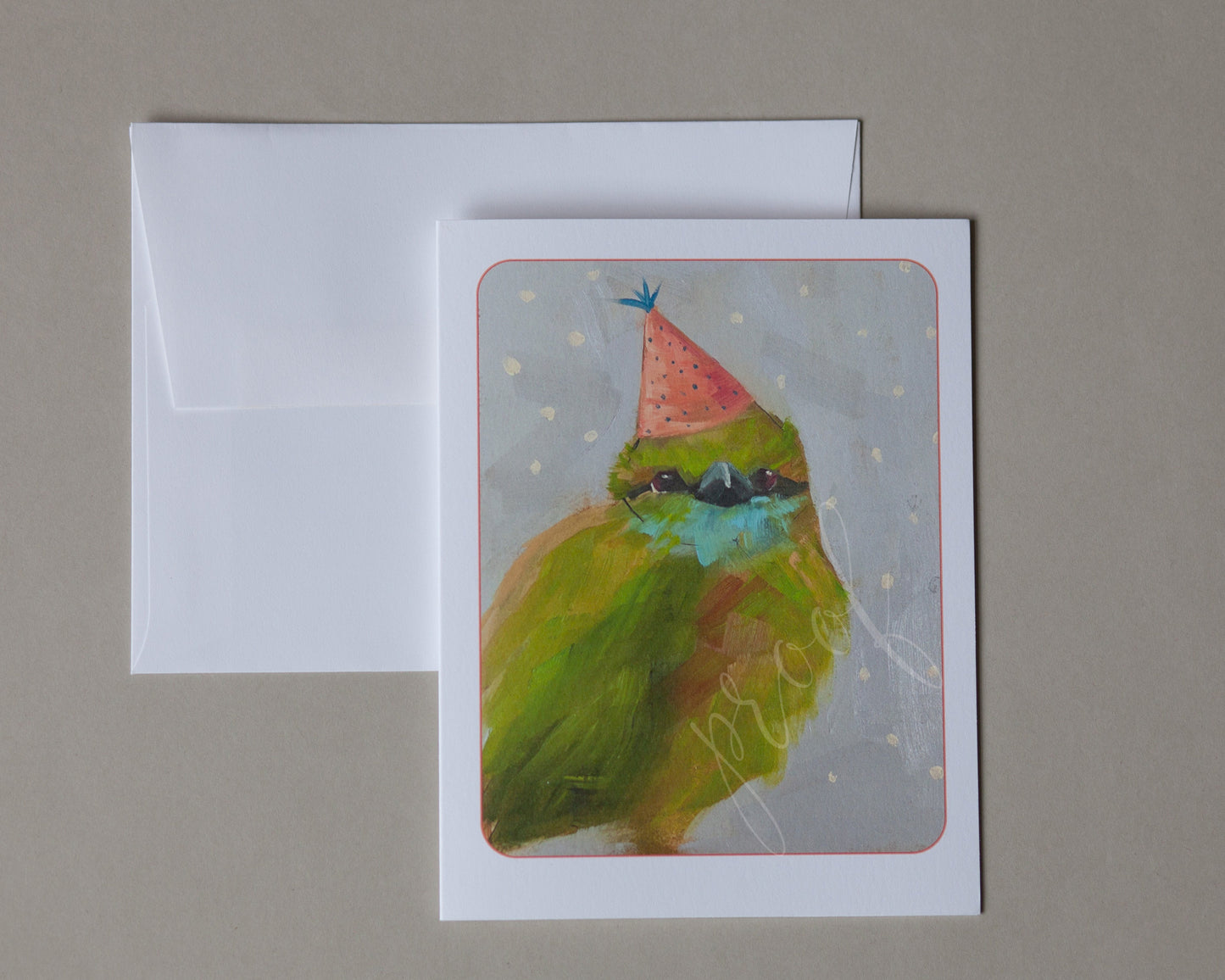Party Bird Notecard